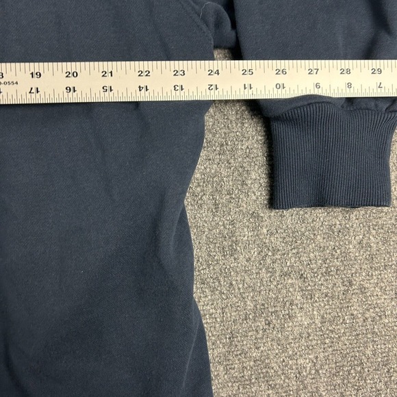 Sweaty Betty‎ Cardigan Womens Small Blue 3/4 Sleeve Oversize Casual Cotton Blend - Picture 4 of 10